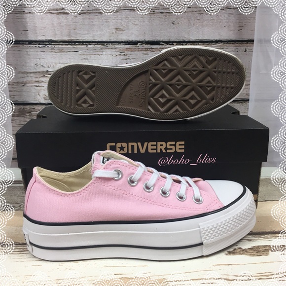CONVERSE | 11 Pink Women’s Platform Sneakers NEW - Picture 3 of 8
